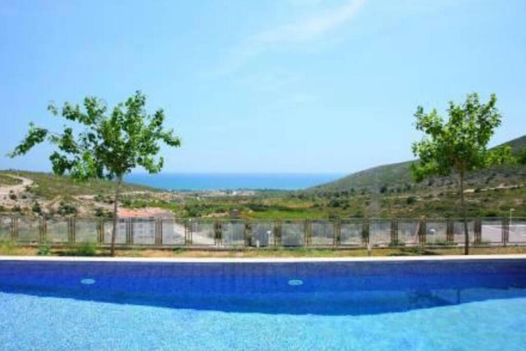 El Mirador: Gran Duplex, Mar, Montana, Piscina Infinita, Relax Villa เพนิสโคลา ภายนอก รูปภาพ